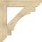 Ekena Millwork Merced Slat Rough Sawn Bracket, Douglas Fir, 6"W x 38"D x 38"H BKT06X38X38MRC06RDF - alternate 4